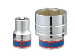 NASADKA KRÓTKA 6-KĄTNA CHROMOWANA 3/4'' 23MM KING TONY