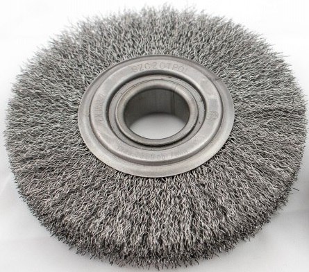 SZCZOTKA TARCZOWA DRUT STALOWY OTWÓR 32MM FI300MM UN SZCZOTKA TARCZOWA DRUT STALOWY OTWÓR 32MM FI300MM UN