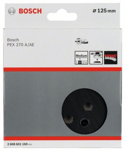 TALERZ SZLIFIERSKI D125 DO PEX 270 BOSCH TALERZ SZLIFIERSKI D125 DO PEX 270 BOSCH