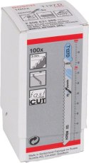 BRZESZCZOT DO WYRZYNARKI T127D 100SZT. BOSCH | DO CIĘCIA METALU I ALUMINIUM
