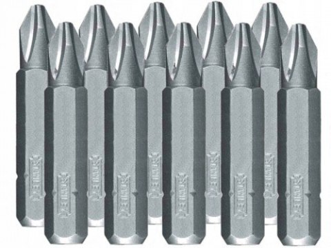 KOŃCÓWKA, BIT UCHWYT 6-KĄT 1/4 10 SZTUK PH2/50MM STANLEY KOŃCÓWKA, BIT UCHWYT 6-KĄT 1/4 10 SZTUK PH2/50MM STANLEY