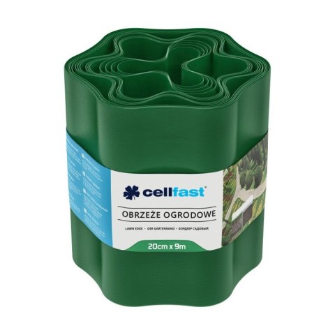 OBRZEŻE OGRODOWE ZIELONE 20CM*9M CELL-FAST OBRZEŻE OGRODOWE ZIELONE 20CM*9M CELL-FAST