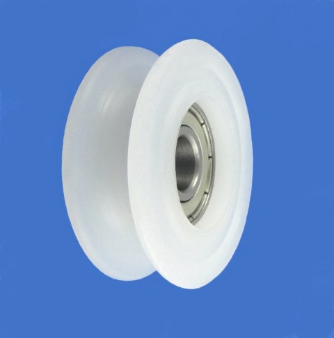 ROLKA Z TWORZYWA 45MM ŁOŻYSKOWANA, NA LINKĘ C45/10Ł UN ROLKA Z TWORZYWA 45MM ŁOŻYSKOWANA, NA LINKĘ C45/10Ł UN