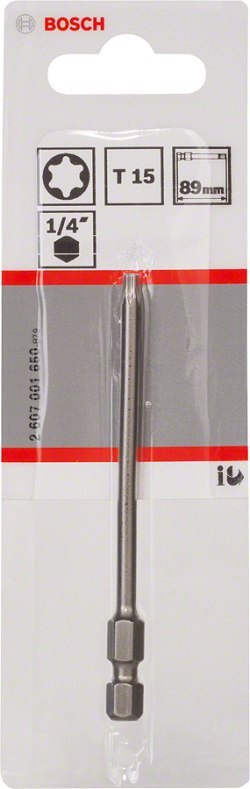 BIT, GROT, KOŃCÓWKA T15 EH L-89MM 1SZT. BOSCH