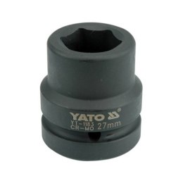 NASADKA KRÓTKA UDAROWA 6-KĄTNA 1'' 27MM YATO