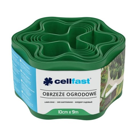 OBRZEŻE OGRODOWE ZIELONE 10CM*9M CELL-FAST OBRZEŻE OGRODOWE ZIELONE 10CM*9M CELL-FAST
