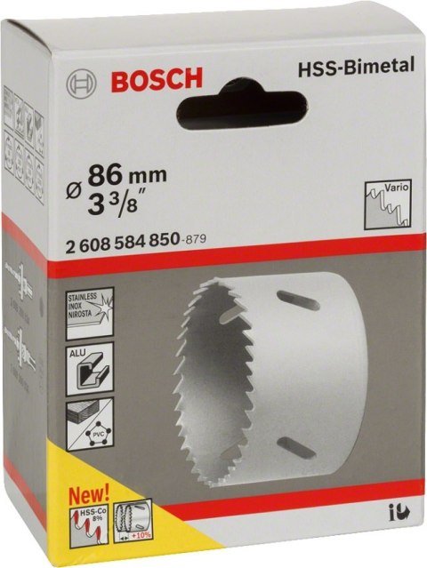 PIŁA OTWORNICA BIMETAL 86MM BOSCH PIŁA OTWORNICA BIMETAL 86MM BOSCH