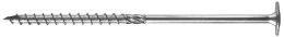 WKRĘT DO DREWNA Z KOŁNIERZEM NA TORX OCYNKOWANY 8*360MM T40 UN