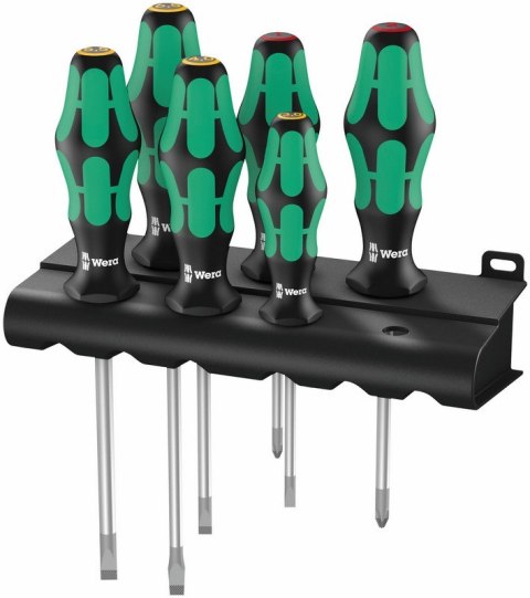 ZESTAW WKRĘTAKÓW KRAFTFORM LASERTIP + WIESZAK, 6 CZĘŚCI WERA ZESTAW WKRĘTAKÓW KRAFTFORM LASERTIP + WIESZAK, 6 CZĘŚCI WERA