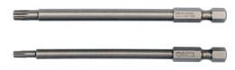 BIT, GROT DŁUGI TORX SECUR 2 SZT.T15*100MM T27*100MM YATO
