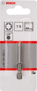 BIT, GROT, KOŃCÓWKA T9 EH L-49MM 1 SZT. BOSCH