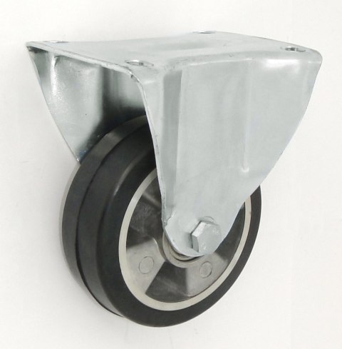 KOŁO ALUMINIUM-GUMA 125MM OBUDOWA STAŁA A23G UN KOŁO ALUMINIUM-GUMA 125MM OBUDOWA STAŁA A23G UN