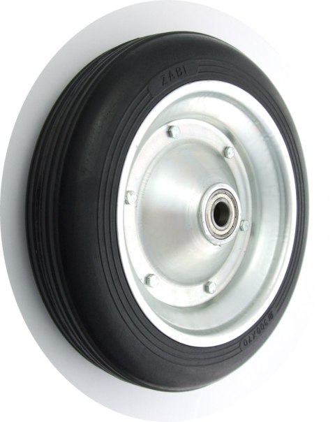 KOŁO METAL-GUMA 300MM BEZ OBUDOWY OŚKA 25MM 100Ł/25 UN KOŁO METAL-GUMA 300MM BEZ OBUDOWY OŚKA 25MM 100Ł/25 UN