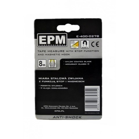 MIARA ZWIJANA ANTI-SHOCK 5M*19MM EPM MIARA ZWIJANA ANTI-SHOCK 5M*19MM EPM