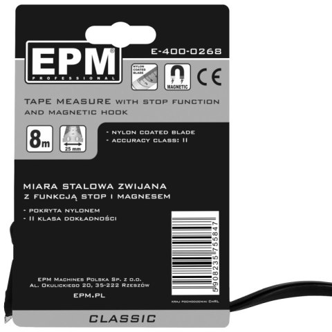 MIARA ZWIJANA CLASSIC 3M*16MM EPM MIARA ZWIJANA CLASSIC 3M*16MM EPM