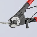 NOŻYCE DO LIN STALOWYCH 150MM. KNIPEX