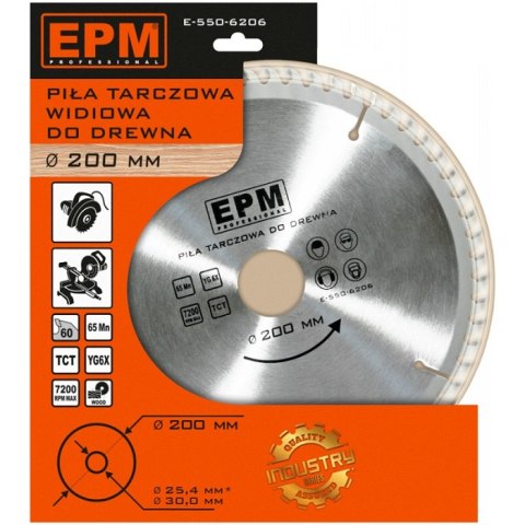 PIŁA SPIEKOWA 200MM 24 ZĘBÓW EPM PIŁA SPIEKOWA 200MM 24 ZĘBÓW EPM