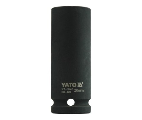 NASADKA DŁUGA UDAROWA 6-KĄTNA 1/2'' 20MM YATO NASADKA DŁUGA UDAROWA 6-KĄTNA 1/2'' 20MM YATO
