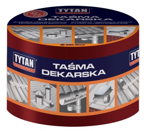 TAŚMA USZCZELNIAJĄCA DEKARSKA 20CM*10MB CZERWONY/CEGLASTY TYTAN TAŚMA USZCZELNIAJĄCA DEKARSKA 20CM*10MB CZERWONY/CEGLASTY TYTAN