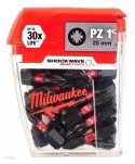 BIT, GROT, KOŃCÓWKA SHOCKWAVE PZ1 25MM 25 SZT. MILWAUKEE