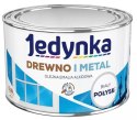 EMALIA ALKIDOWA DO DREWNA I METALU BIAŁA 0,36L JEDYNKA | TRWAŁA I SZYBKO SCHNĄCA