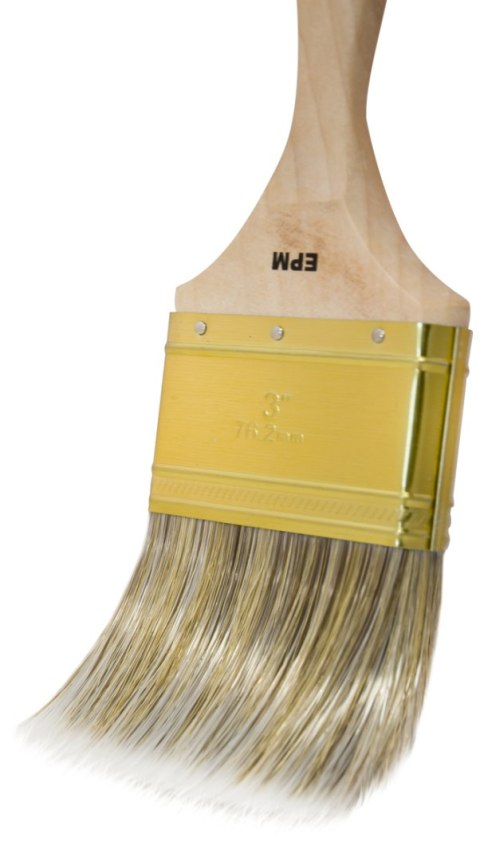 PĘDZEL ANGIELSKI PŁASKI WOOD 76MM - 3' EPM PĘDZEL ANGIELSKI PŁASKI WOOD 76MM - 3' EPM