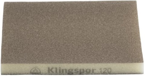 GĄBKA POLERSKA SW501 120*98*10 GRANULACJA 100 277189 KLINGSPOR GĄBKA POLERSKA SW501 120*98*10 GRANULACJA 100 277189 KLINGSPOR