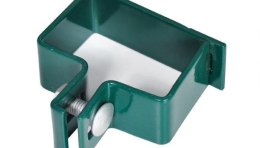 OBEJMA MONTAŻOWA 60*40MM ZIELONA KOŃCOWA/POCZĄTKOWA RAL 6005 UN