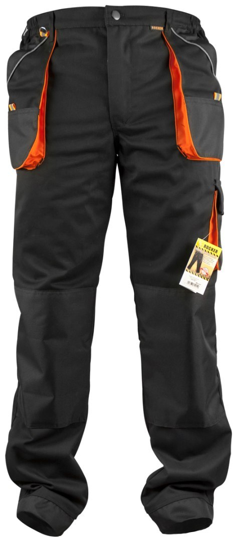 SPODNIE ROBOCZE DO PASA ROCKER BLACK ROZMIAR 58 ROCKER SPODNIE ROBOCZE DO PASA ROCKER BLACK ROZMIAR 58 ROCKER