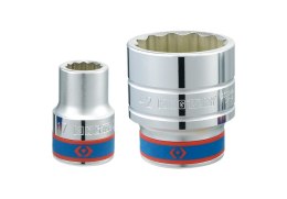 NASADKA KRÓTKA 12-KĄTNA CHROMOWANA 3/4'' 48MM KING TONY