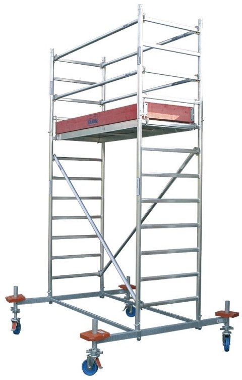 RUSZTOWANIE STABILO 10, 0.75*2.0M WYSOKOŚĆ ROBOCZA 7.4M KRAUSE