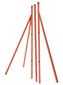 SŁUPEK OGRODZENIOWY RURA FI 40MM 2MM 2/1.25M NAROŻNY UN