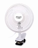 WENTYLATOR 15CM Z KLIPSEM+PODSTAWA AD 7317 ADLER