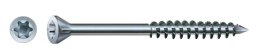 WKRĘT DO PODŁÓG (500) TX 3.5*45MM OCYNK BIAŁY, MAŁY ŁEB SPAX