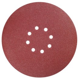 KRĄŻKI ŚCIERNE 225MM 5 SZTUK GR.120 225MM Z OTWORAMI DEDRA