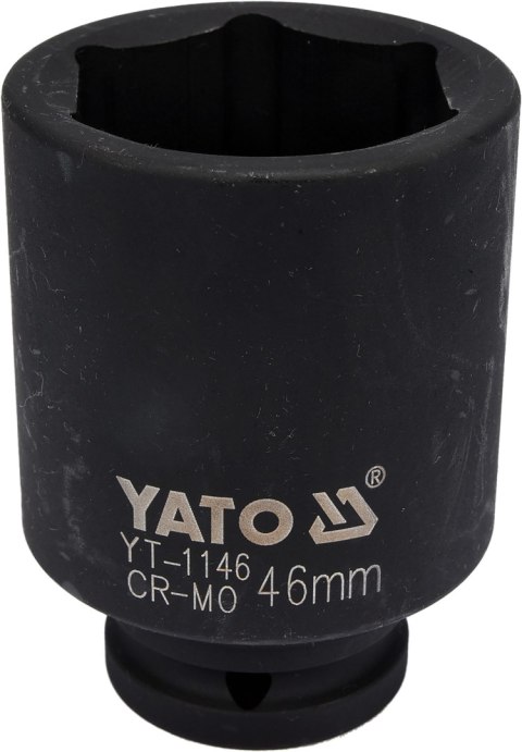 NASADKA DŁUGA UDAROWA 6-KĄTNA 3/4'' 46MM YATO NASADKA DŁUGA UDAROWA 6-KĄTNA 3/4'' 46MM YATO