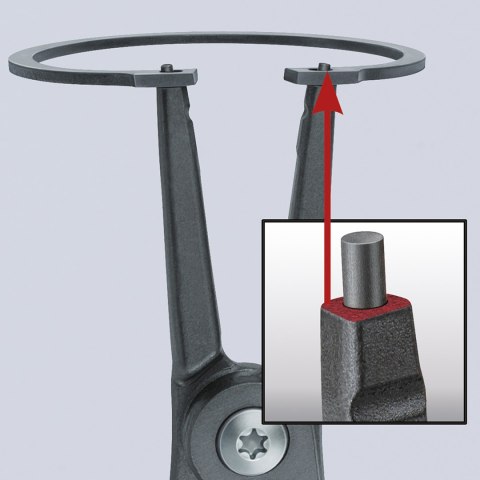 PRECYZYJNE SZCZYPCE DO PIERŚCIENI ZEW.PROSTE 180MM KNIPEX PRECYZYJNE SZCZYPCE DO PIERŚCIENI ZEW.PROSTE 180MM KNIPEX