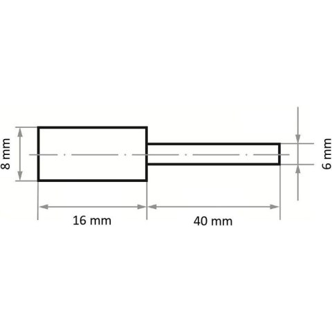 ŚCIERNICA TRZPIENIOWA 'ZY' WALCOWA P5ZY 0816.06 P.120 LUKAS ŚCIERNICA TRZPIENIOWA 'ZY' WALCOWA P5ZY 0816.06 P.120 LUKAS