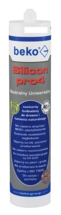 SILICON UNIVERSALNY 310ML CZARNY PRO4 BEKO