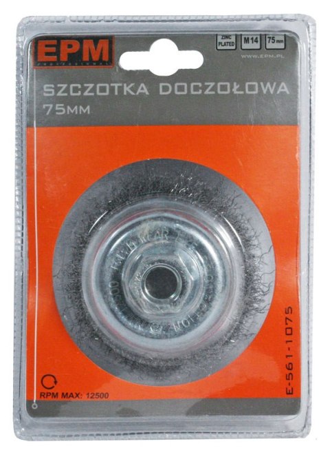 SZCZOTKA DOCZOŁOWA 75MM ZN EPM SZCZOTKA DOCZOŁOWA 75MM ZN EPM