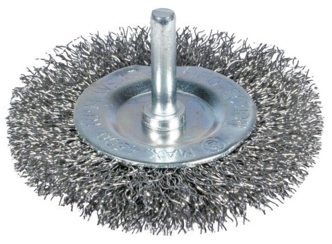 SZCZOTKA TARCZOWA Z TRZPIENIEM 100MM ZN EPM SZCZOTKA TARCZOWA Z TRZPIENIEM 100MM ZN EPM
