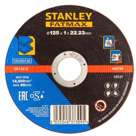 TARCZA UNIWERSALNA 125MM STANLEY TARCZA UNIWERSALNA 125MM STANLEY