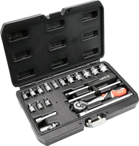 ZESTAW NARZĘDZIOWY 1/4'' 20 CZĘŚCI XS YATO ZESTAW NARZĘDZIOWY 1/4'' 20 CZĘŚCI XS YATO