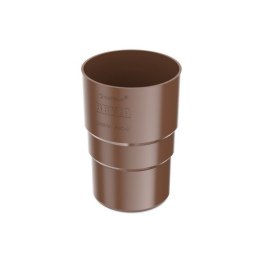 ZŁĄCZKA RURY SPUSTOWEJ 90MM BRĄZ BRYZA