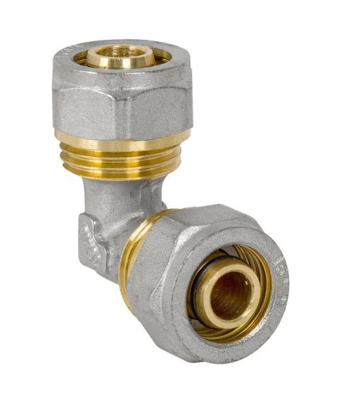 KOLANO PEX-AL-PEX CHROM 16*16 PODWÓJNE DIAMOND KOLANO PEX-AL-PEX CHROM 16*16 PODWÓJNE DIAMOND