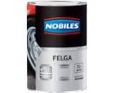 NOBILES EMALIA DO FELG SREBRZYSTA 0,5L – METALICZNA, ODPORNA, PÓŁPOŁYSK