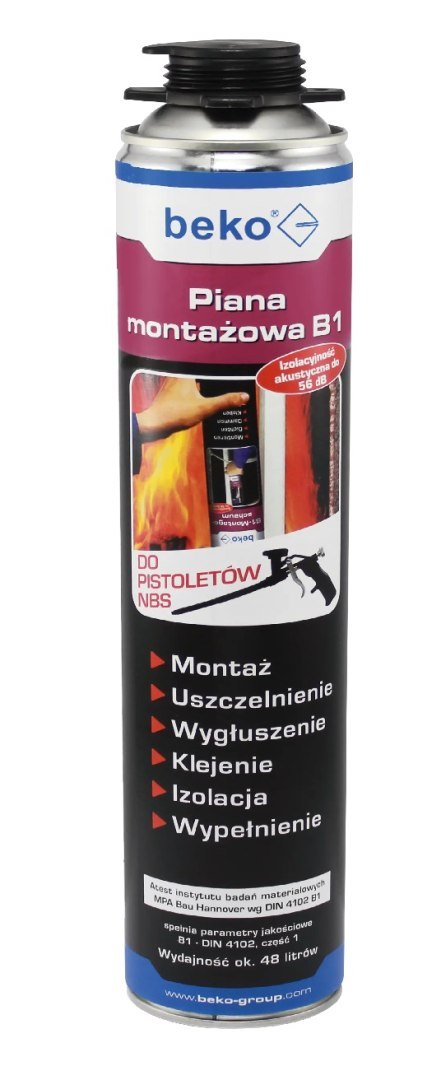 PIANKA PISTOLETOWA BEKO B1 750ML BEKO PIANKA PISTOLETOWA BEKO B1 750ML BEKO