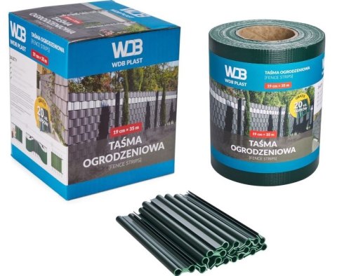 TAŚMA OGRODZENIOWA 450 ANTRACYT MIĘKKA 190MM*35MB UN TAŚMA OGRODZENIOWA 450 ANTRACYT MIĘKKA 190MM*35MB UN