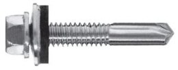 WKRĘT SAMOWIERTNY Z ŁBEM 6-KĄTNYM HWH 5.5*32MM Z EPDM 16MM UN