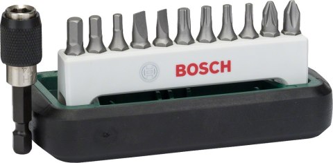 12-CZĘŚCIOWY ZESTAW KOŃCÓWEKS, PH, PZ, HEX, T BOSCH 12-CZĘŚCIOWY ZESTAW KOŃCÓWEKS, PH, PZ, HEX, T BOSCH
